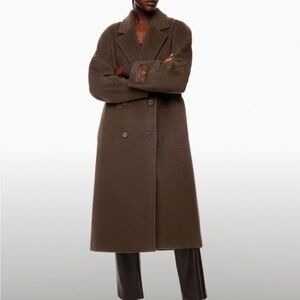 Aritzia Slouch Wool Coat XS (regular length)
Color: Burnt Cedar
(Re)camel
